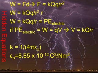 Kq1q2 R 2 potential difference and el pot energy | PPT