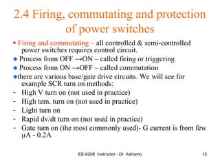 2 power semiconductor devices type and functions | PPT