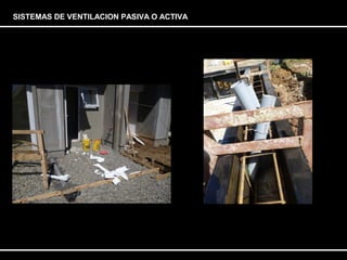 SISTEMAS DE VENTILACION PASIVA O ACTIVA 
 