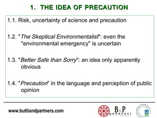 Precautions Over Risk Example Precautionary principle | PPT