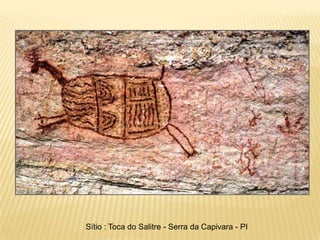 Sítio : Toca do Salitre - Serra da Capivara - PI
 