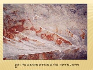 Sítio : Toca da Entrada do Baixão da Vaca - Serra da Capivara -
PI
 
