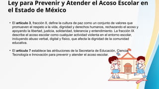 Protocolo para la Erradicación del Acoso Escolar en Escuelas del Estado ...