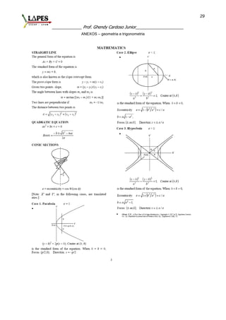 _____________ Prof. Ghendy Cardoso Junior_____________________
29
ANEXOS – geometria e trigonometria
 