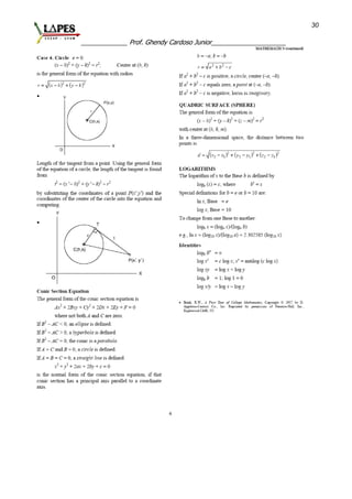 _____________ Prof. Ghendy Cardoso Junior_____________________
30
 