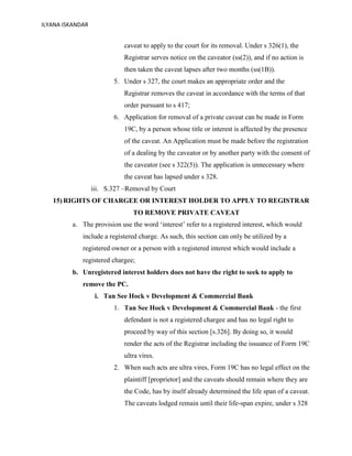 2) private caveats | PDF