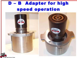 D – B  Adapter for high speed operation 