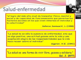 Salud-enfermedad
 