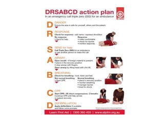 Direct Support Methods First Aid 2 provide first aid basic life support skills 2pptx (1) | PPTX