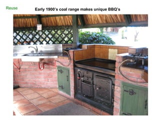 Early 1900’s coal range makes unique BBQ’s Reuse 