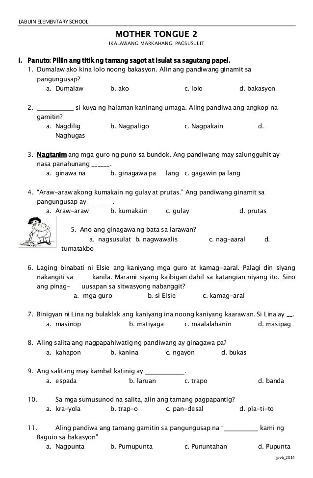 78 worksheets pandiwa grade 3 worksheet