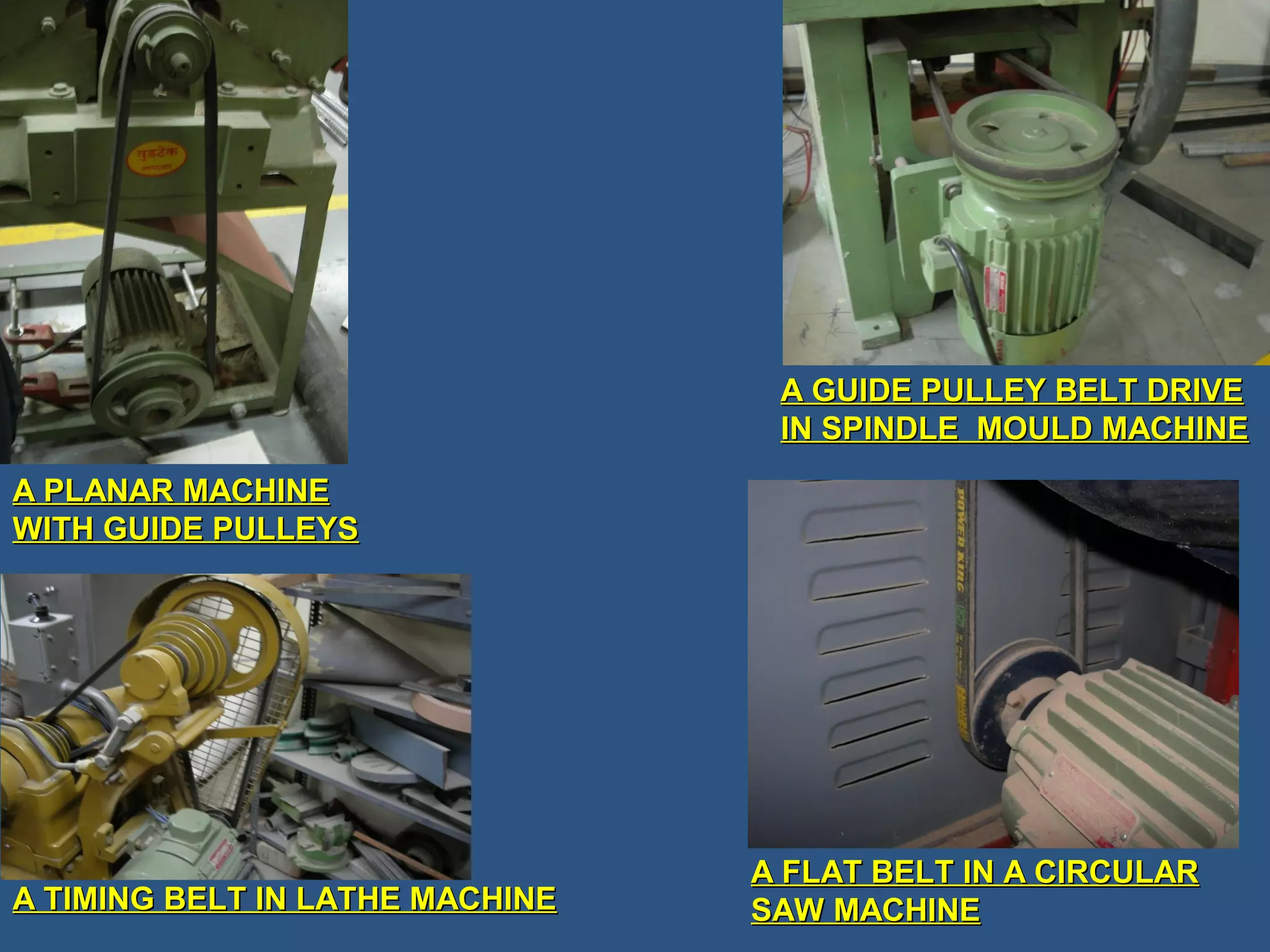 2 pulleys and belt drives | PPT