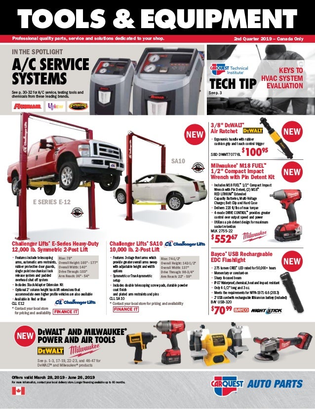 Auto Tools Fyler Carquest Dtauto Ca Q1 19