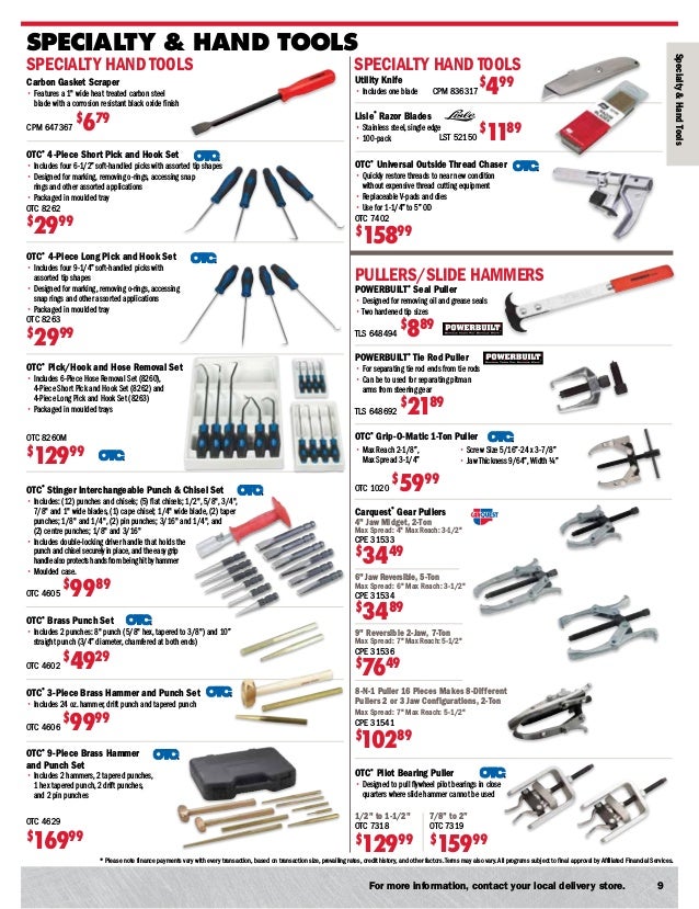 Auto Tools Fyler CarQuest DTAuto.ca Q1 2019