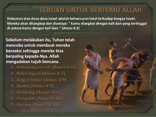 Pelajaran Sekolah SABAT Allah untuk semua bangsa (amos)