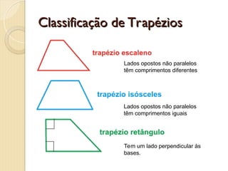 Quadriláteros, paralelogramo, trapézio e papagaios | PPT