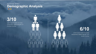 w w w . D o m a i n . c o m Page 10
www.MainSlide.com
© All Rights Reserved.
Confidential
Lorem ipsum dolor sit amet,
consectetur adipiscing elit. In
in tortor in urna.
3/10
Lorem ipsum dolor sit amet,
consectetur adipiscing elit. In in
tortor in urna.
6/10
Demographic Analysis
E x c h a n g e S l i d e s
 