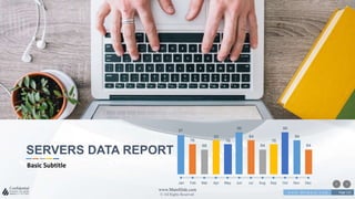 w w w . D o m a i n . c o m Page 131
www.MainSlide.com
© All Rights Reserved.
Confidential
DecNovOctSepAprMarFebJan
97
76
68
83
76
99
84
64
AugJulJunMay
76
99
84
64
SERVERS DATA REPORT
Basic Subtitle
 