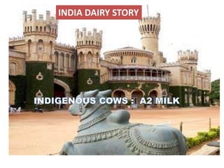 INDIA DAIRY STORY
 