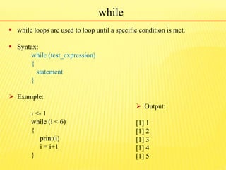 R Basics | PPTX