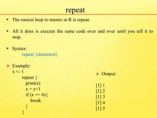 R Basics | PPTX