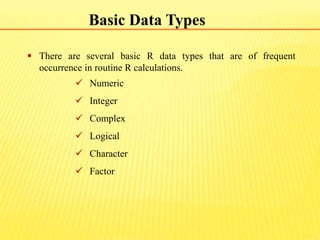 R Basics | PPTX