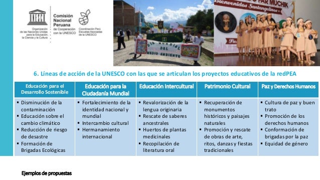 Red del Plan de Escuelas Asociadas de la UNESCO.