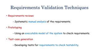 Requirements engineering in Software Engineering | PPTX