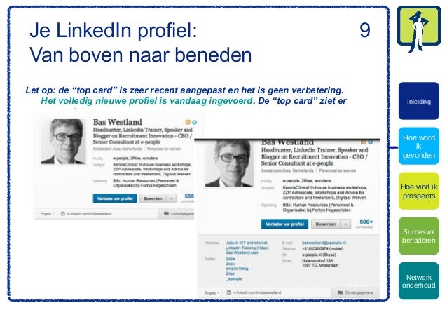 "Je Nieuwe Baan via LinkedIn"