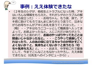 University	
 ?of	
 ?Shiga	
 ?prefecture.	
 ?School	
 ?of	
 ?Human	
 ?CultureUniversity	
 ?of	
 ?Shiga	
 ?prefecture.	
 ?School	
 ?of	
 ?Human	
 ?Culture
YǤ
? ?ΥУ?ȥȥ֥ˤʤär
Ϥ館줬Υȥ֥ν
Qˤ?ä????ĸ󡢤⤦桢ǡ
ƤƤۤޤˤ꤬Ȥ?Ԥơ
餪?ĸ󤬥ˤ?ԤƤϤä??
ԣ??Ϥ⤦˥`äȤTҤ?äƤ
äơǰ褫äʤȡ?ˤˤ꤬Ȥ
꤬Ȥ?ԤơǰΤäѤäƤȤ
g`ʤäʤȡ???äƸxƤ
Ϥäꡢ?ˤΤۤ?Ƥ夦ΤΤ
褯ʤȡݳ֤褯ʤ?Ԥ顸
ݳ֤ȡ???ޤѧУ
ˤơޤǤʤȤʤäY
ǤʤȣG?ؤΥ󥿥ӥ`飩
49
 
