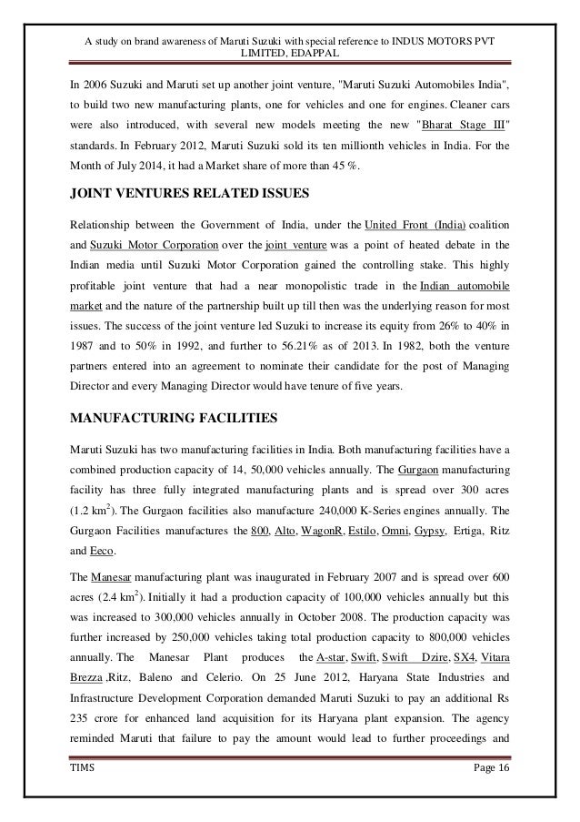 Maruti Suzuki Indus Motors Maruti Suzuki Indus Motors