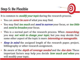 The problem selection | PPTX