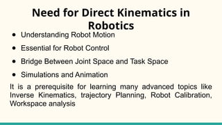 Kinematics analysis of a planar robot.pptx