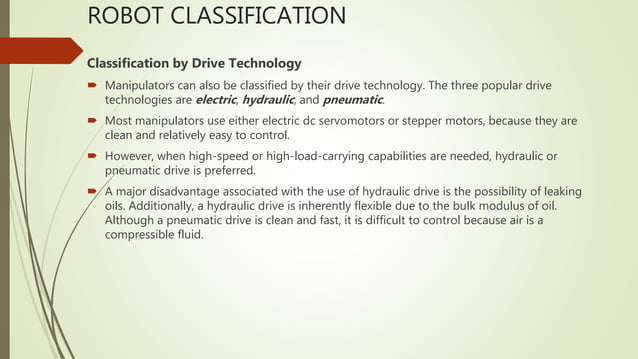 2 robot types_classifications | PPT