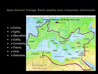 Primeiro triunviratoAnte o crescente prestígio de Júlio, Crasso e Pompeu viram-se obrigados a aceitar sua presença no poder, criando uma fórmula chamada de Triunvirato, ilegal e não prevista na composição institucional da República.A morte de Crasso, em 53 a.C., fez com que a oposição entre Pompeu, direto representante dos interesses da aristocracia patrícia, e Júlio ficasse explícita.