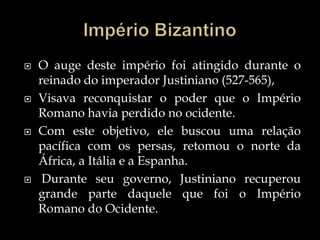 Povos conquistados foram escravizados ou passaram a pagar impostos para o império. 