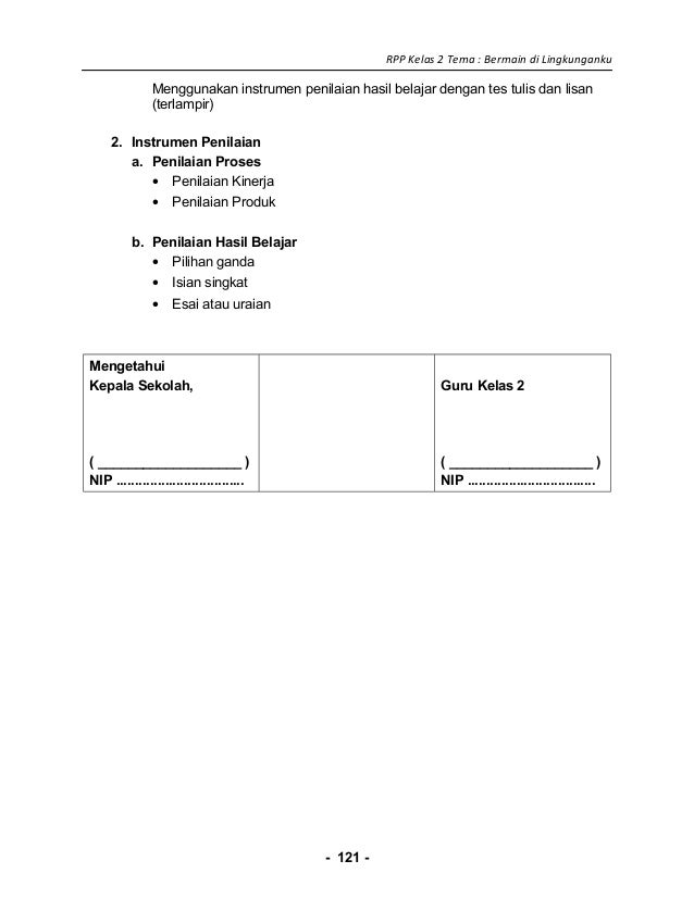 [2] rpp sd kelas 2 semester 1 bermain di lingkunganku