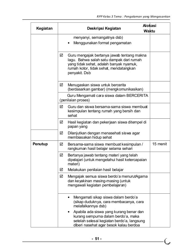 [2] rpp sd kelas 3 semester 1 pengalaman yang mengesankan