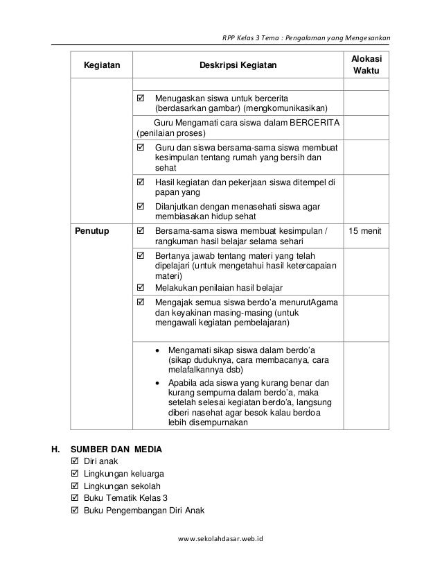 [2] rpp sd kelas 3 semester 1 pengalaman yang mengesankan 