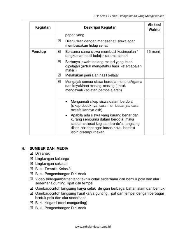 [2] rpp sd kelas 3 semester 1 pengalaman yang mengesankan 