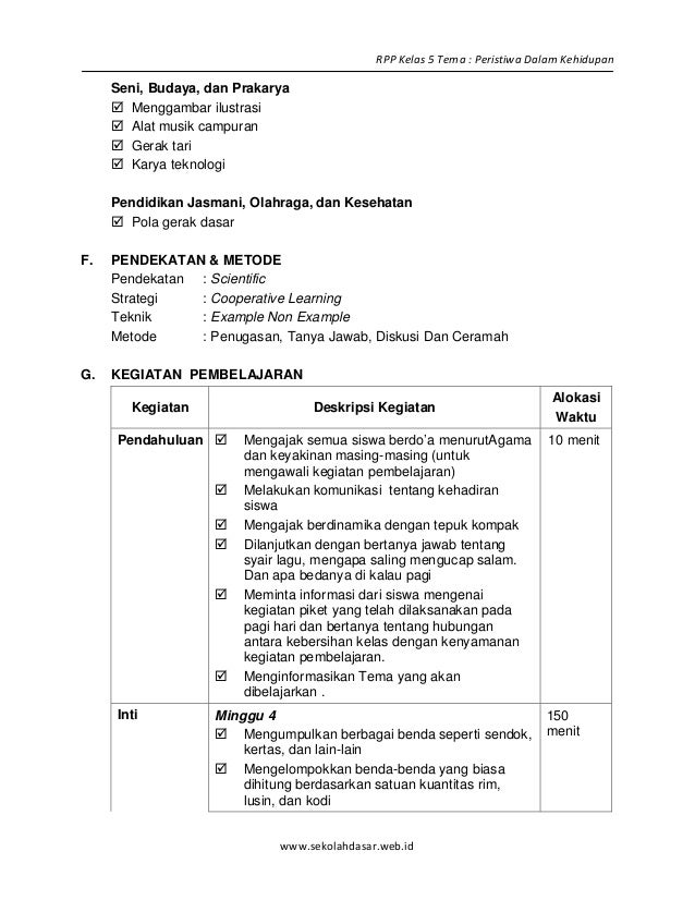 [2] rpp sd kelas 5 semester 1 peristiwa dalam kehidupan 