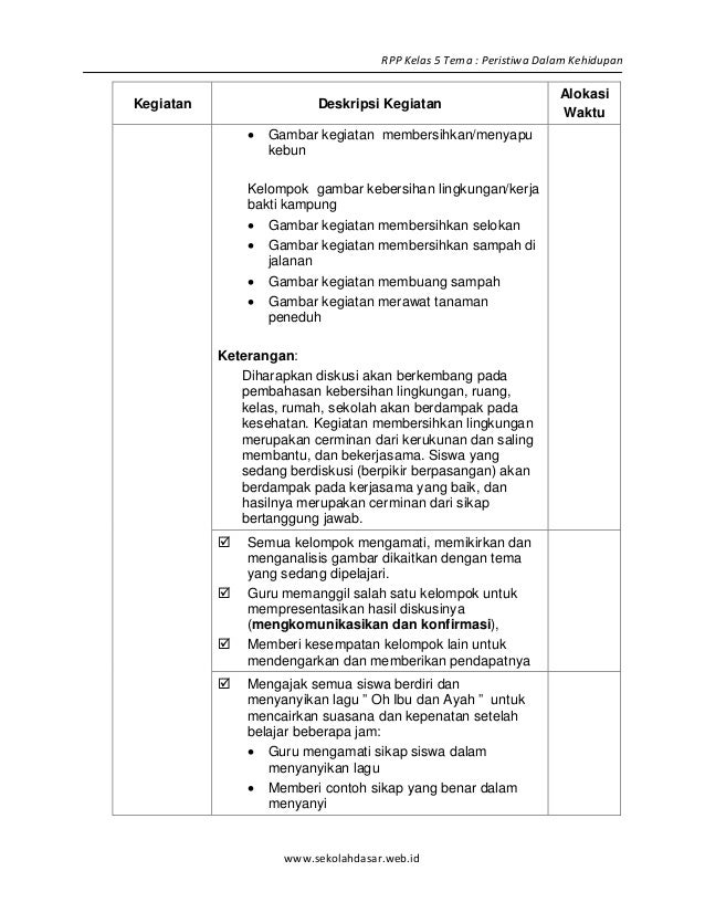[2] rpp sd kelas 5 semester 1 peristiwa dalam kehidupan 