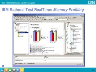 IBM Rational Software Conference 2009


IBM Rational Test RealTime: Memory Profiling




                                               32
 