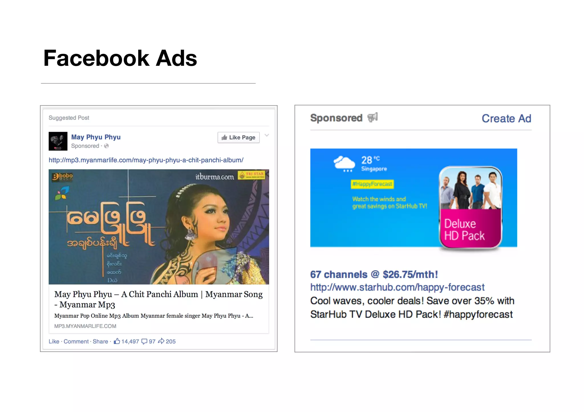 Facebook Ads
 