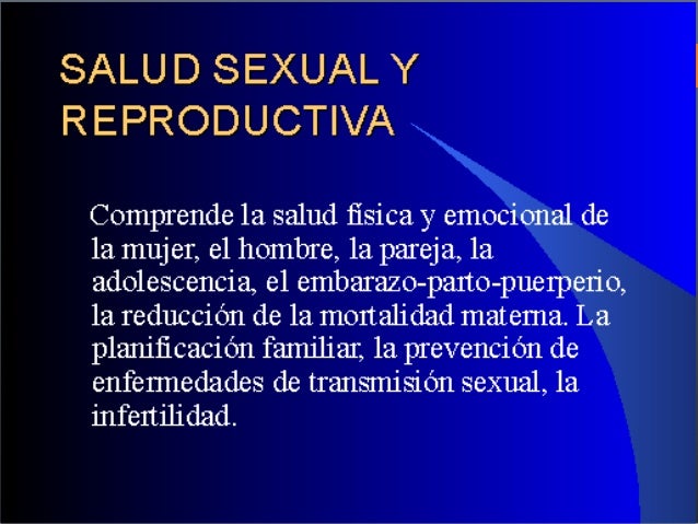 2° SALUD SEXUAL Y REPRODUCTIVA
