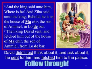 2 Samuel 9A Mephibosheth