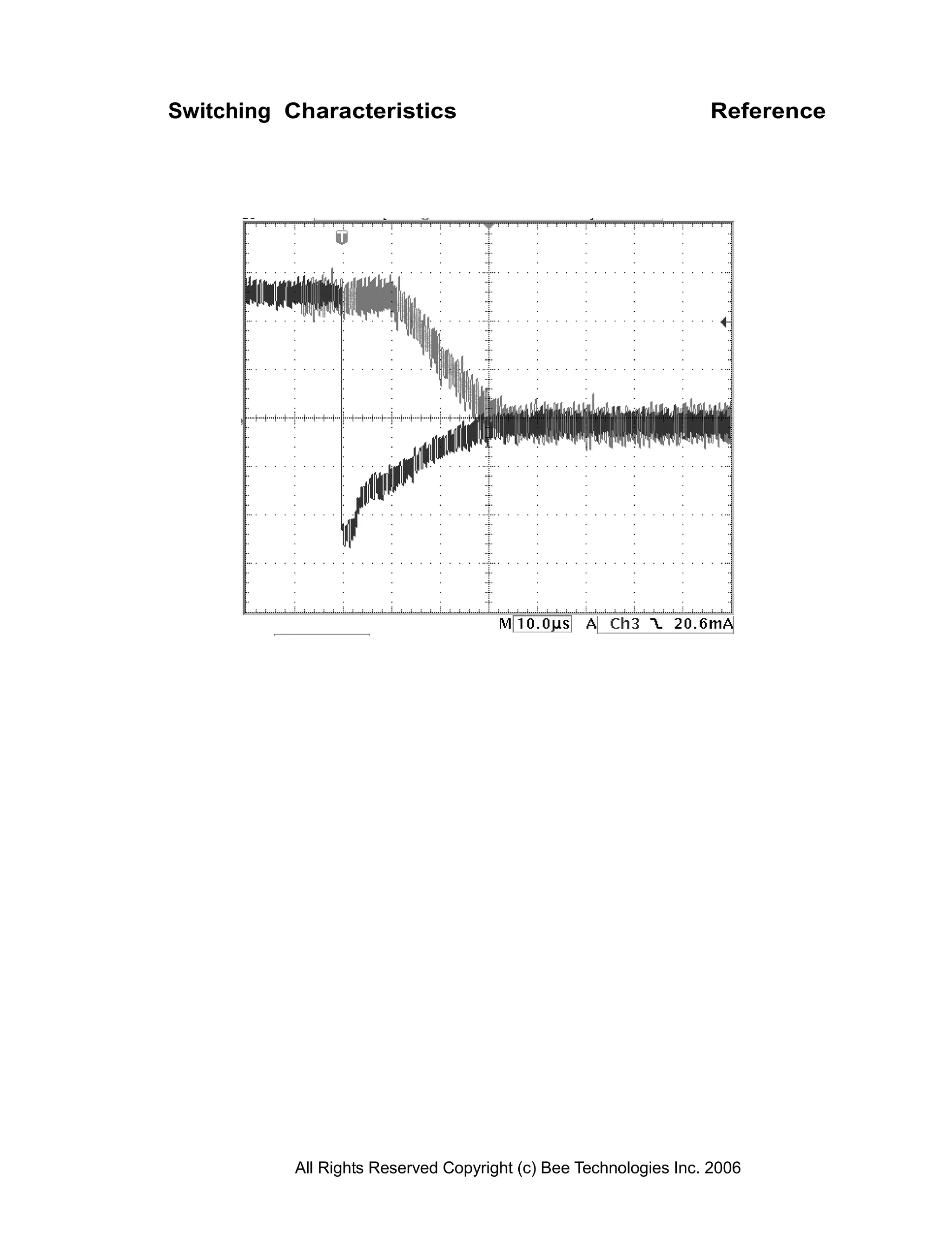 Switching Characteristics                                        Reference




          All Rights Reserved Copyright (c) Bee Technologies Inc. 2006
 