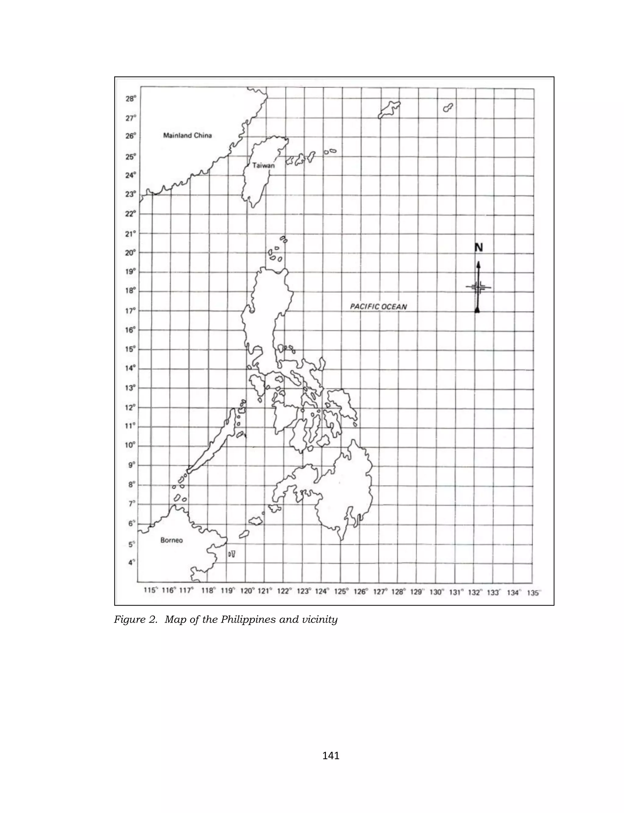 141
Figure 2. Map of the Philippines and vicinity
 