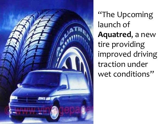 Goodyear the aquatred launch