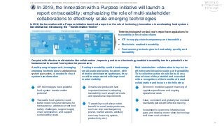 Technology Advantage Transformative Applications - Sean de Cleene World Economic Forum